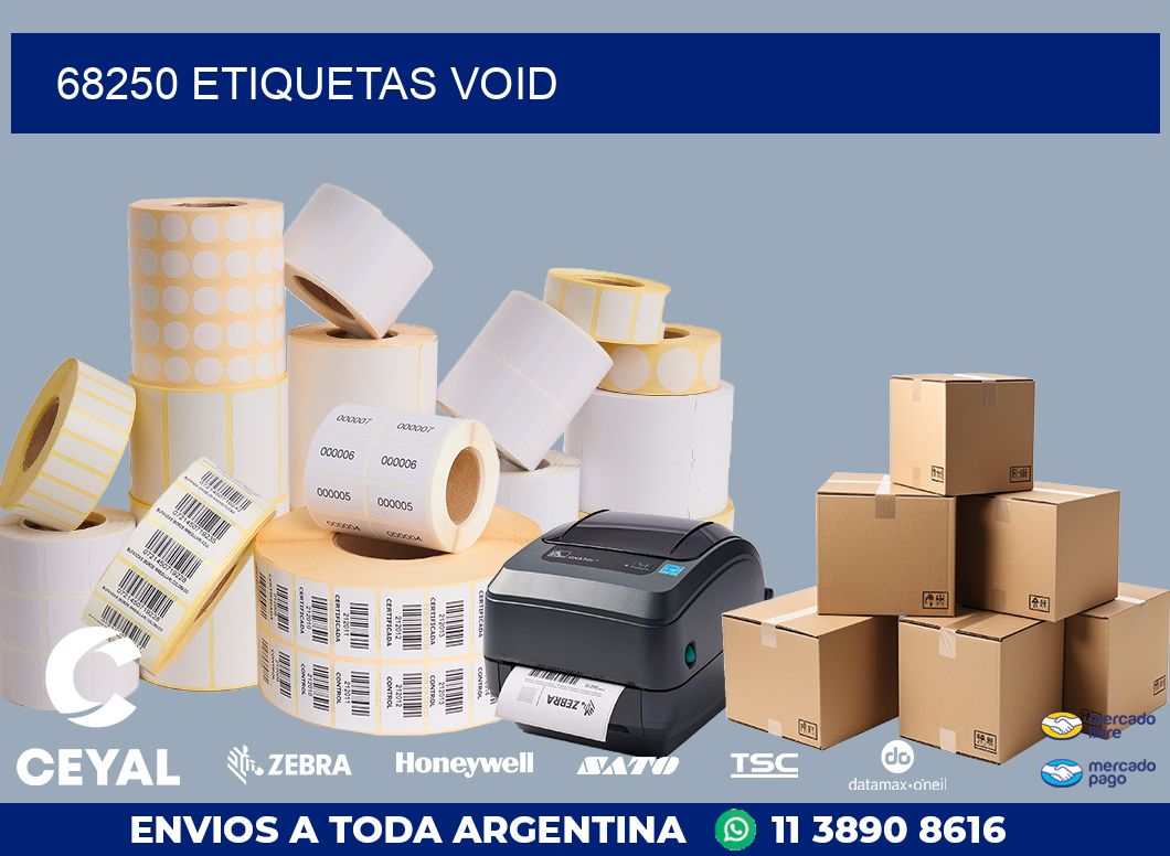 68250 ETIQUETAS VOID