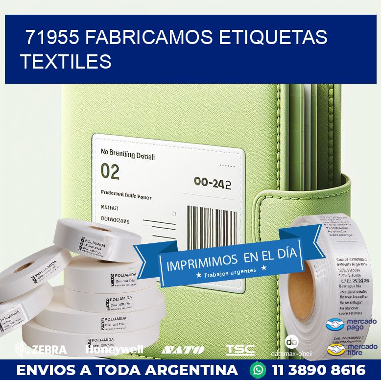 71955 FABRICAMOS ETIQUETAS TEXTILES