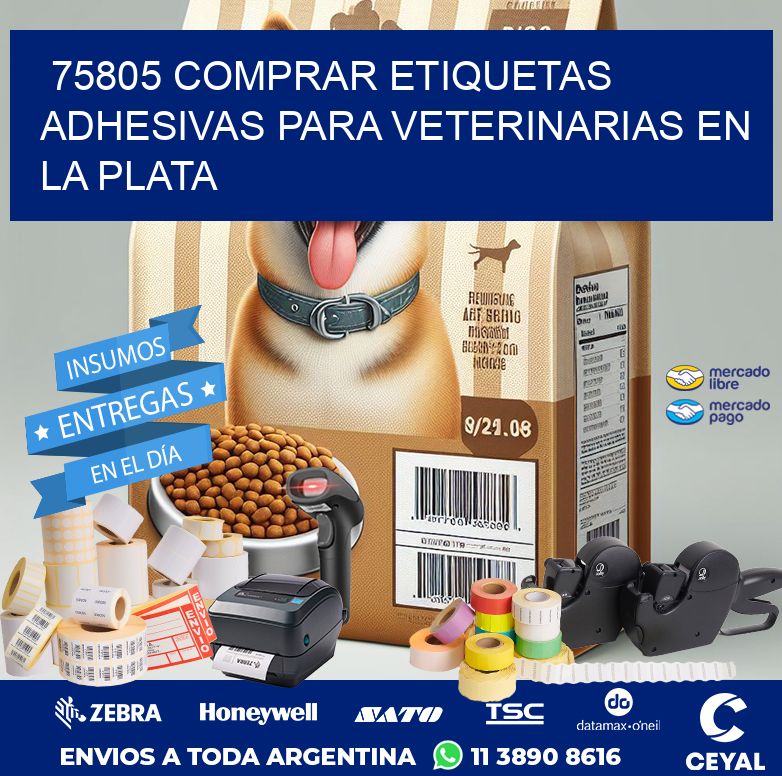 75805 COMPRAR ETIQUETAS ADHESIVAS PARA VETERINARIAS EN LA PLATA