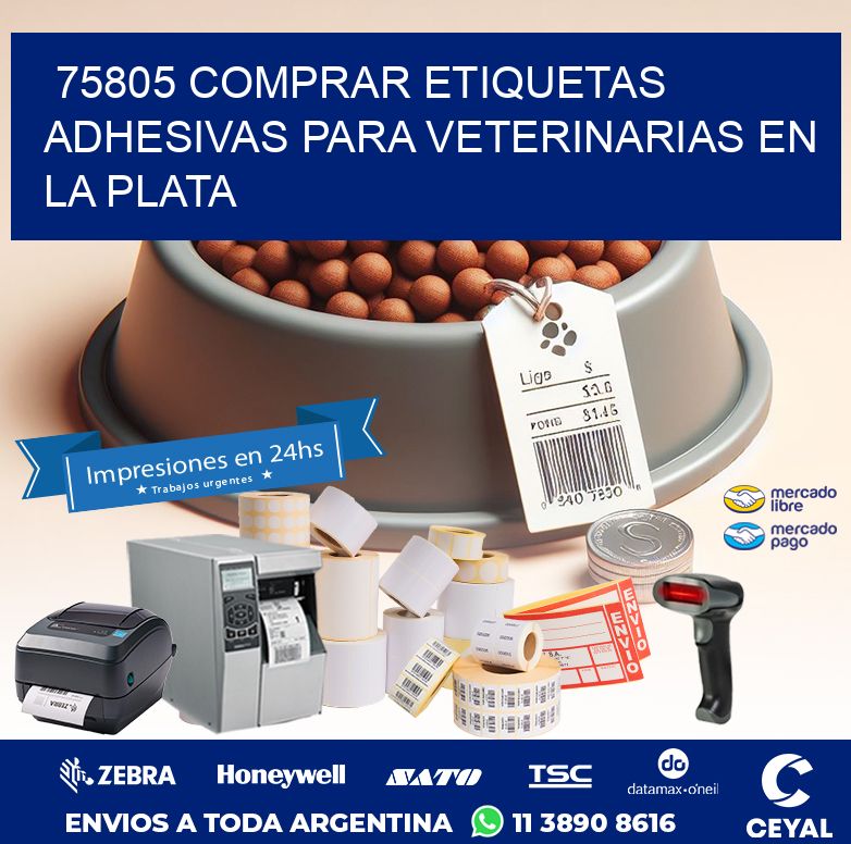 75805 COMPRAR ETIQUETAS ADHESIVAS PARA VETERINARIAS EN LA PLATA