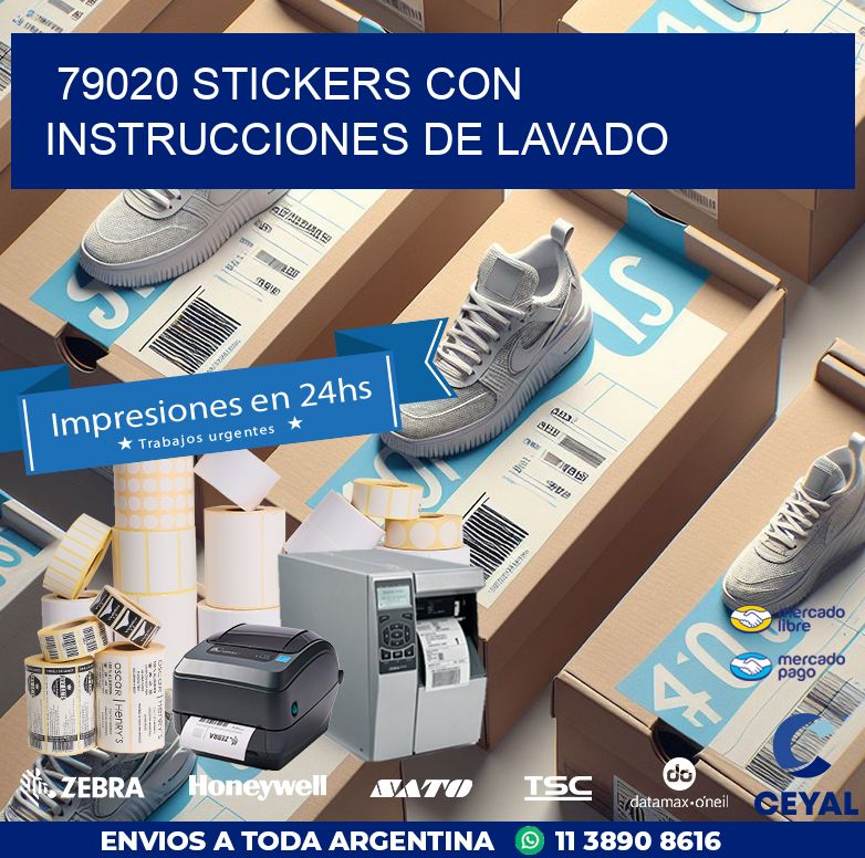 79020 STICKERS CON INSTRUCCIONES DE LAVADO