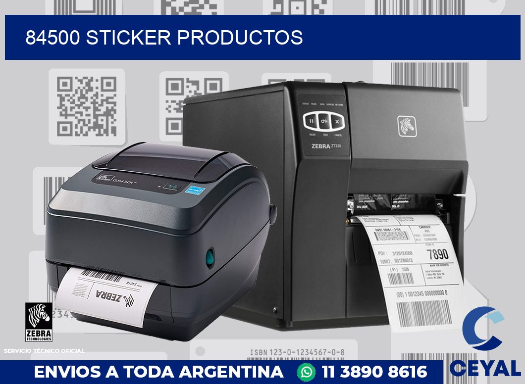 84500 Sticker productos
