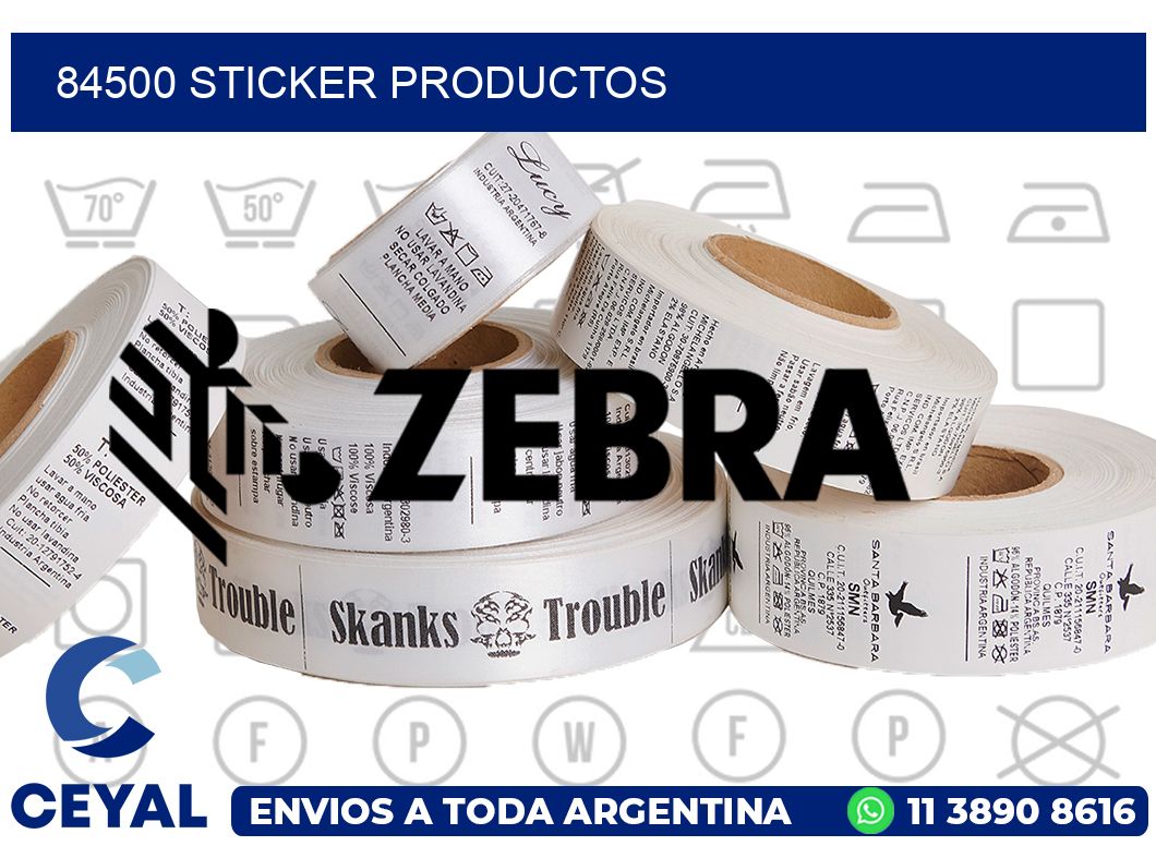 84500 Sticker productos