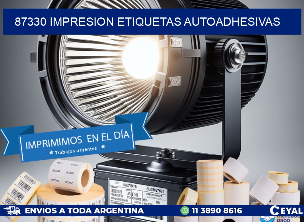87330 impresion etiquetas autoadhesivas