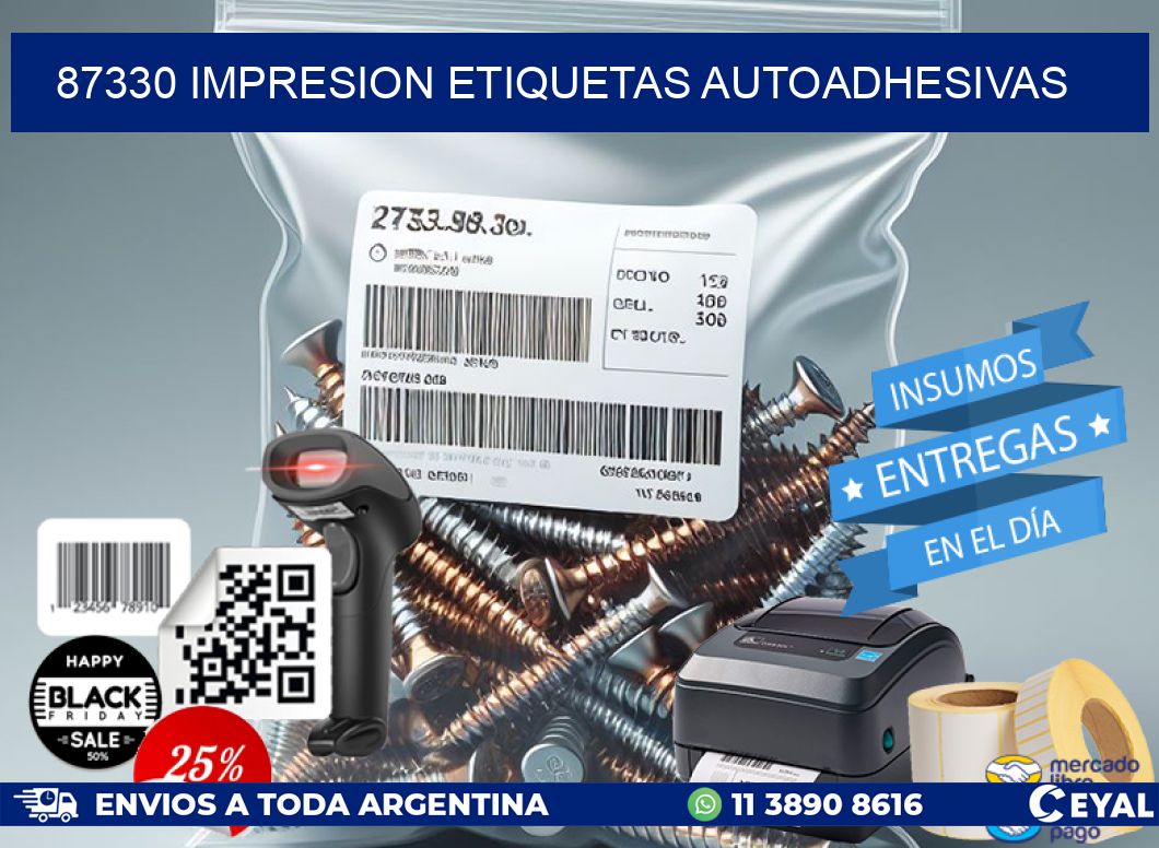87330 impresion etiquetas autoadhesivas