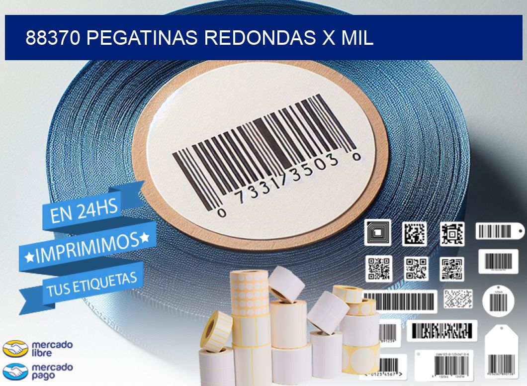 88370 PEGATINAS REDONDAS X MIL