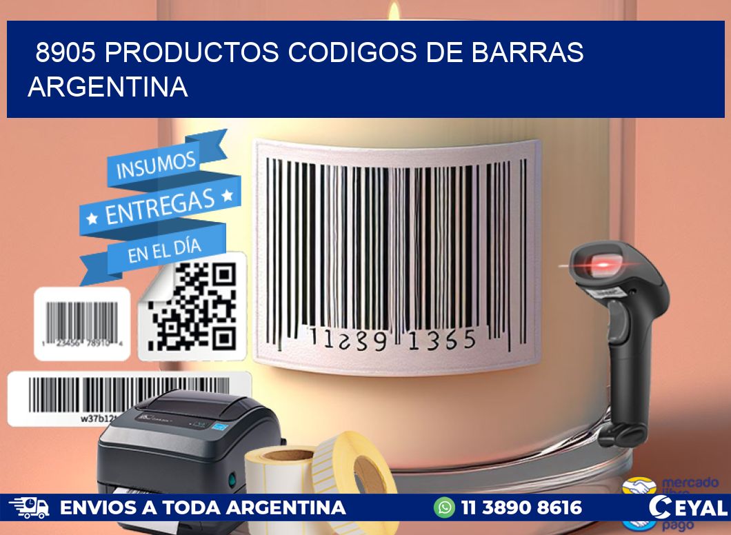 8905 productos codigos de barras argentina