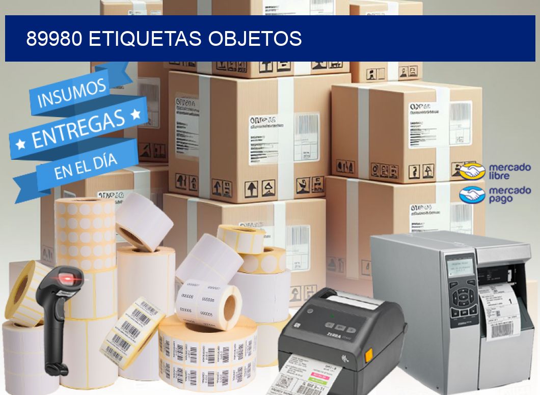 89980 etiquetas objetos