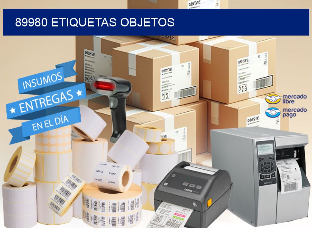 89980 etiquetas objetos