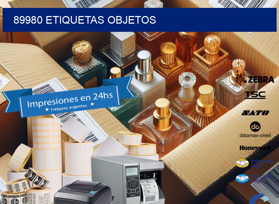 89980 etiquetas objetos