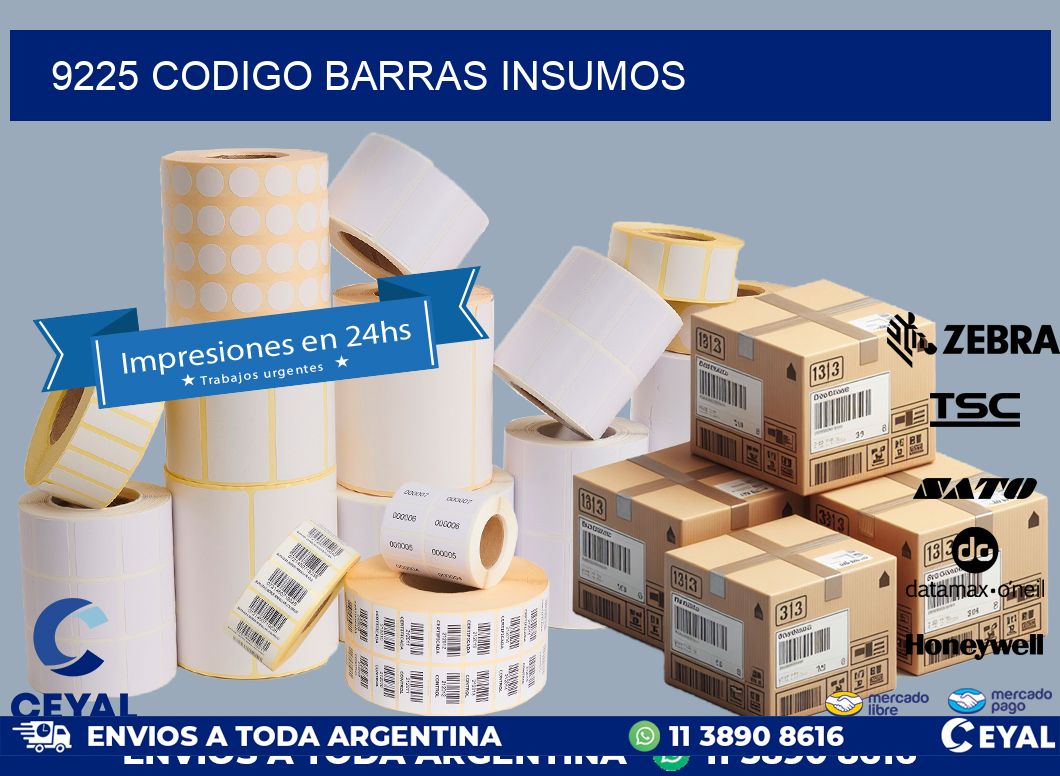 9225 CODIGO BARRAS INSUMOS