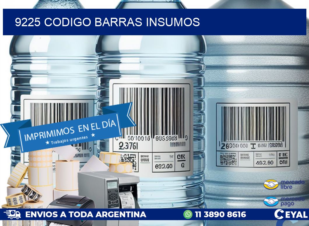 9225 CODIGO BARRAS INSUMOS