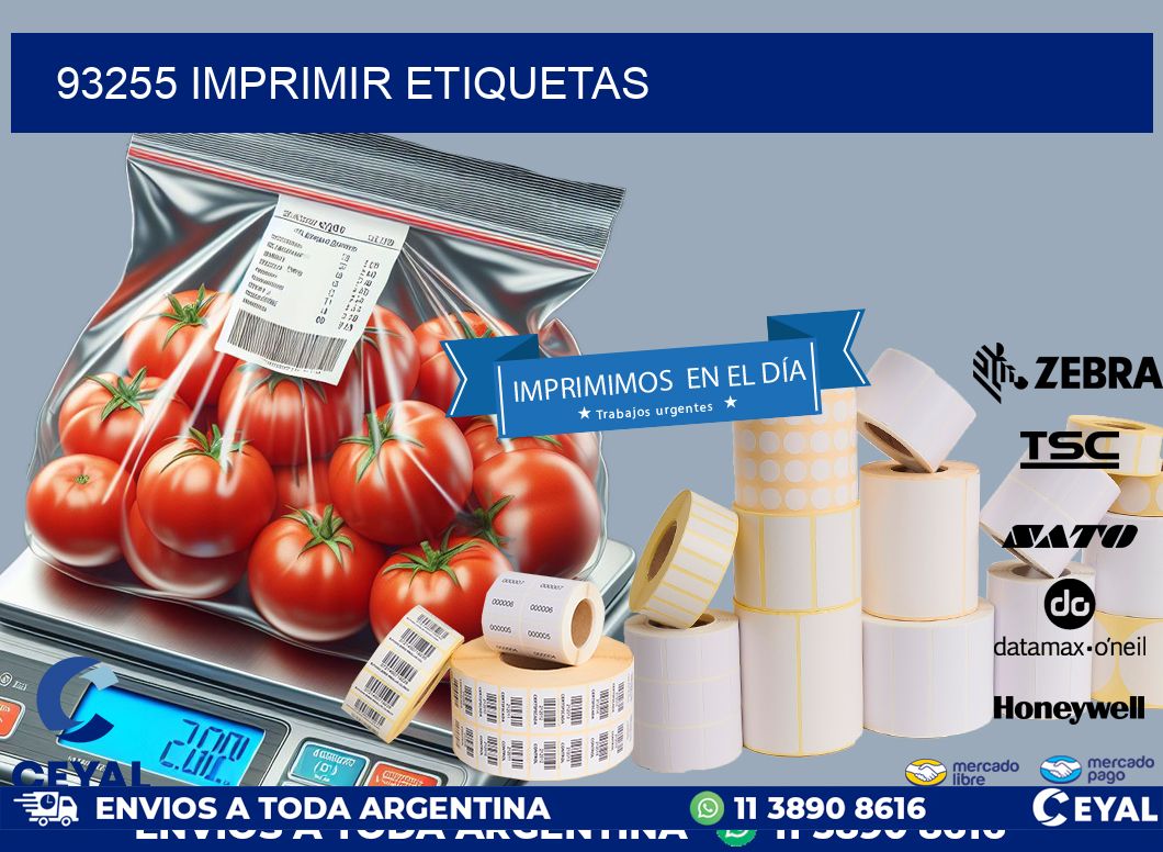 93255 imprimir etiquetas