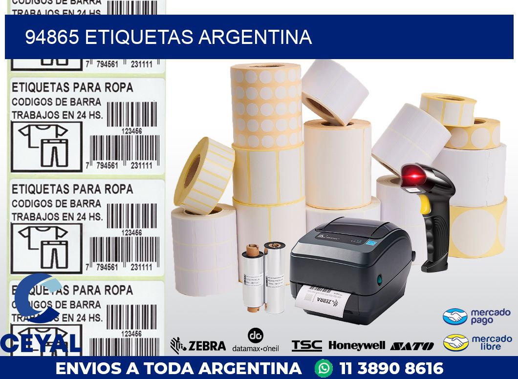 94865 ETIQUETAS ARGENTINA