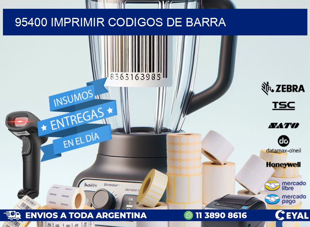 95400 imprimir codigos de barra