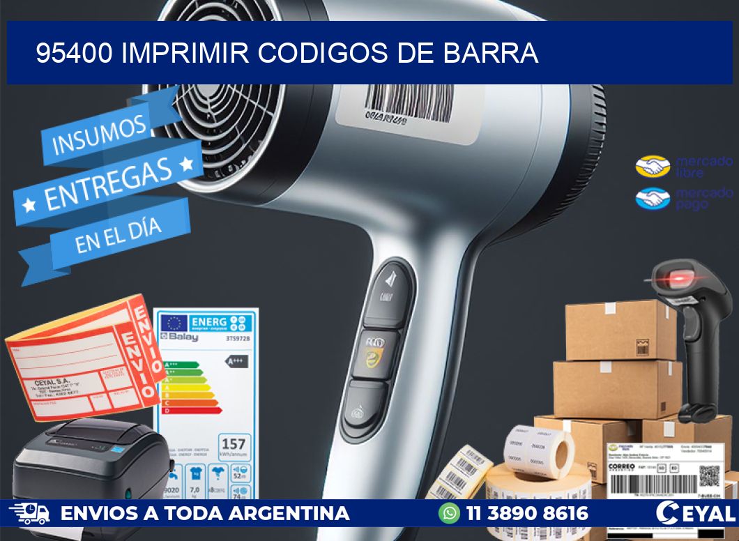 95400 imprimir codigos de barra