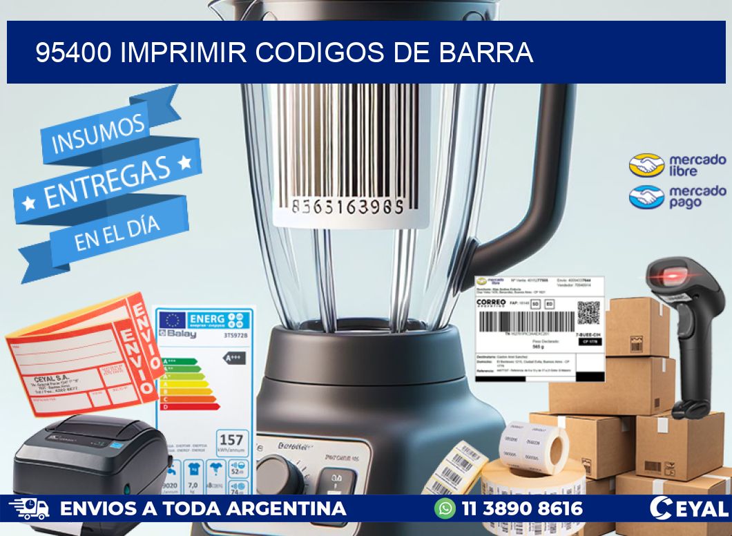 95400 imprimir codigos de barra