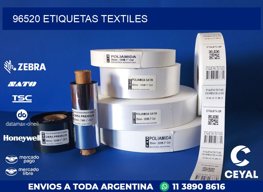 96520 ETIQUETAS TEXTILES