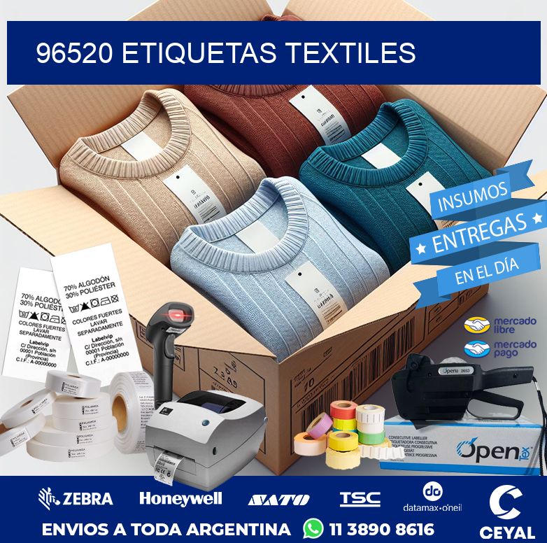 96520 ETIQUETAS TEXTILES