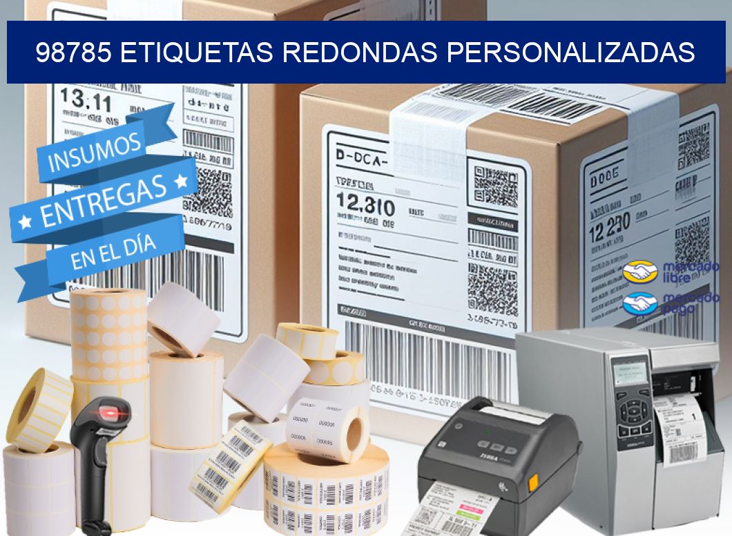 98785 ETIQUETAS REDONDAS PERSONALIZADAS
