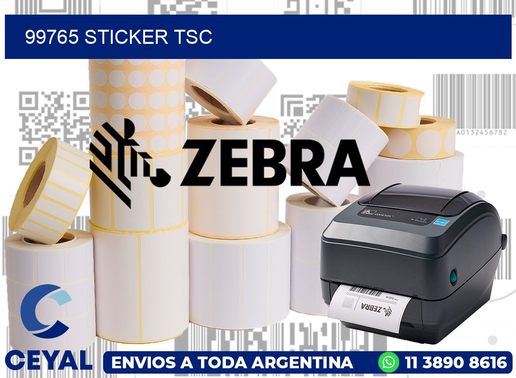 99765 sticker tsc