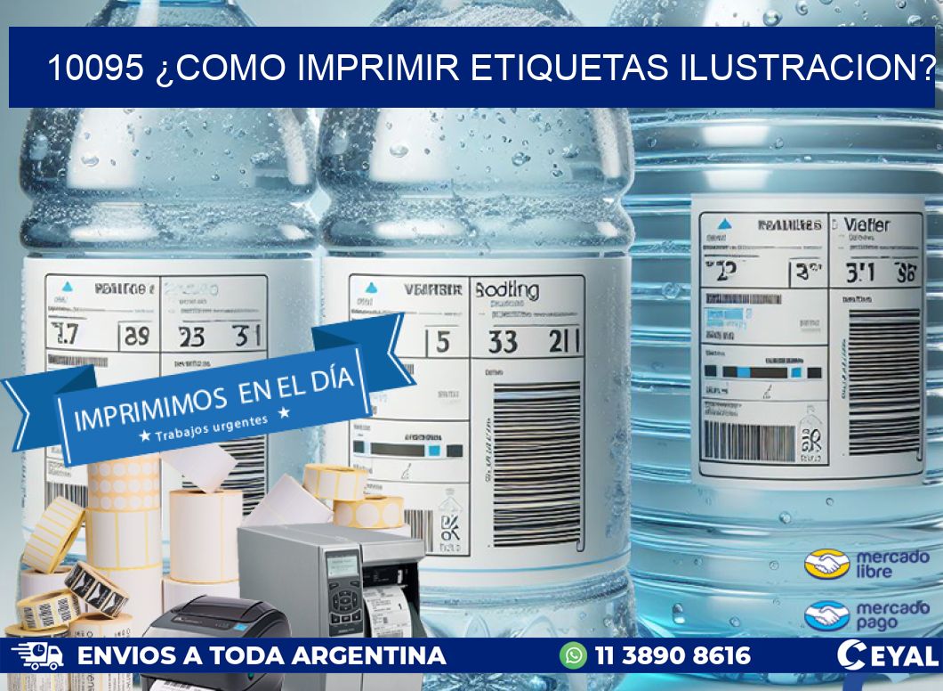 10095 ¿COMO IMPRIMIR ETIQUETAS ILUSTRACION?