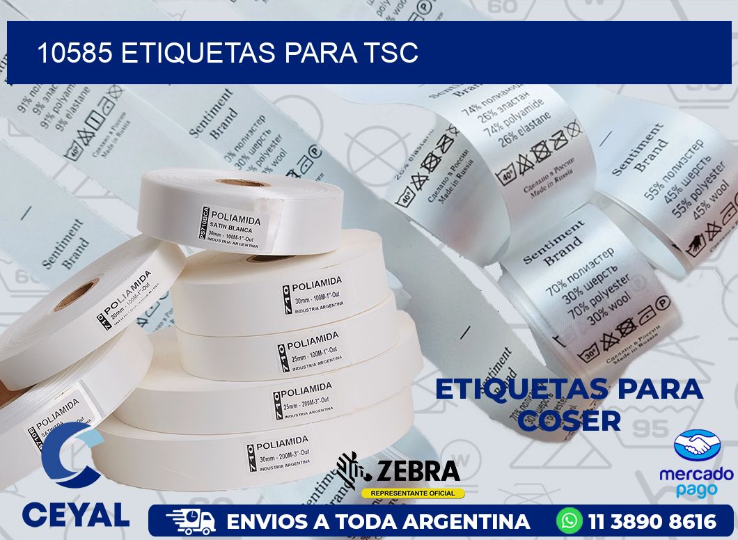 10585 ETIQUETAS PARA TSC