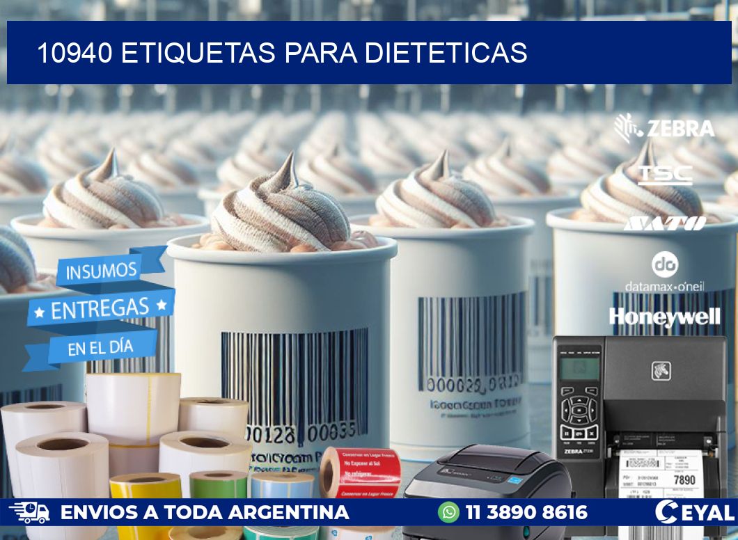 10940 ETIQUETAS PARA DIETETICAS