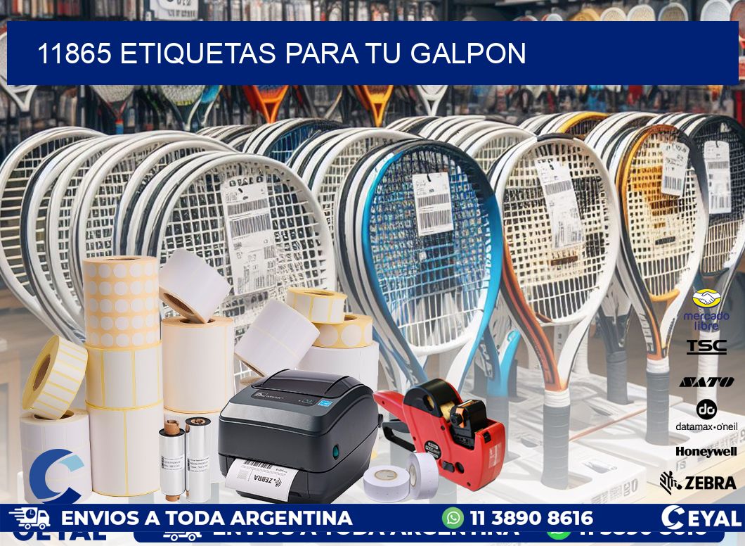 11865 ETIQUETAS PARA TU GALPON