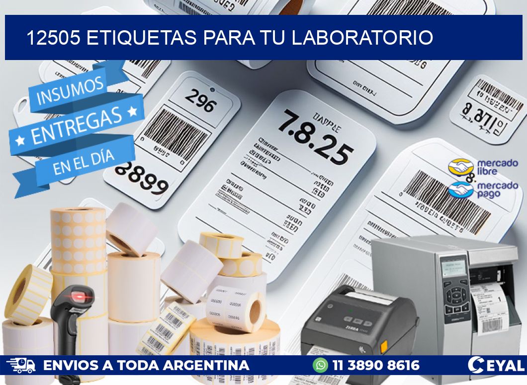 12505 ETIQUETAS PARA TU LABORATORIO