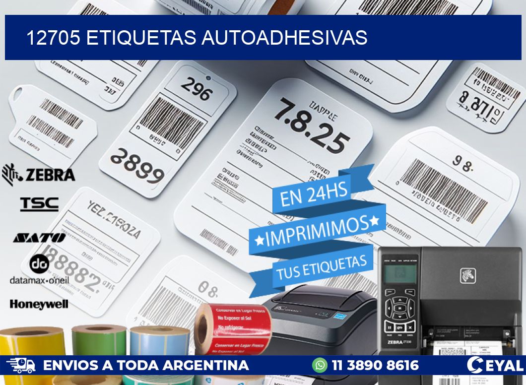 12705 ETIQUETAS AUTOADHESIVAS