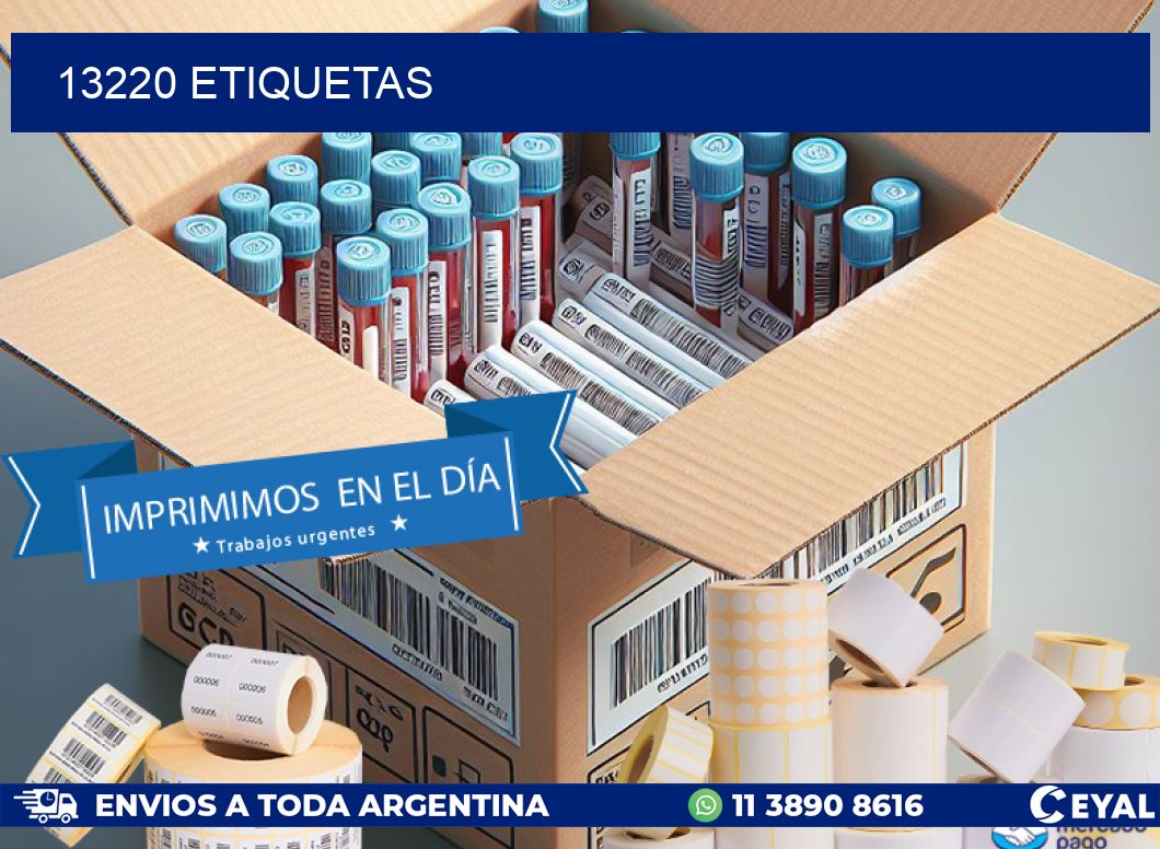13220 ETIQUETAS