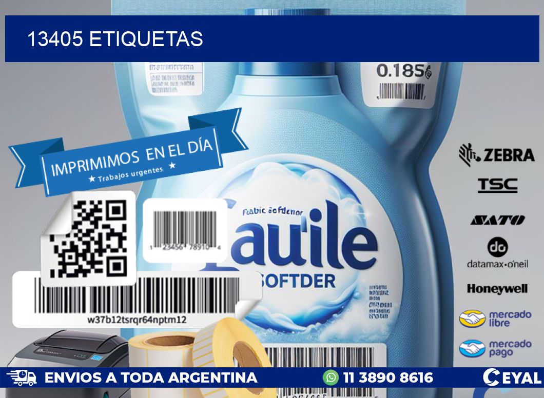 13405 ETIQUETAS