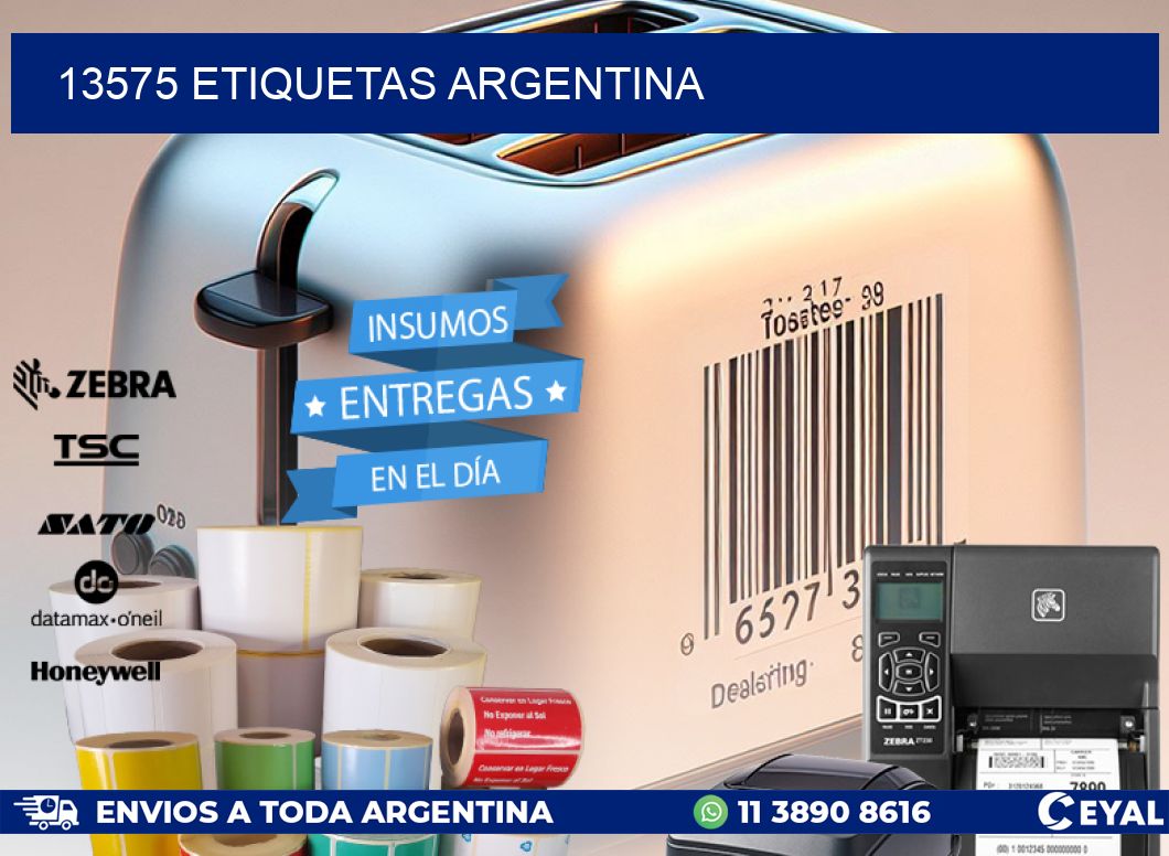 13575 ETIQUETAS ARGENTINA