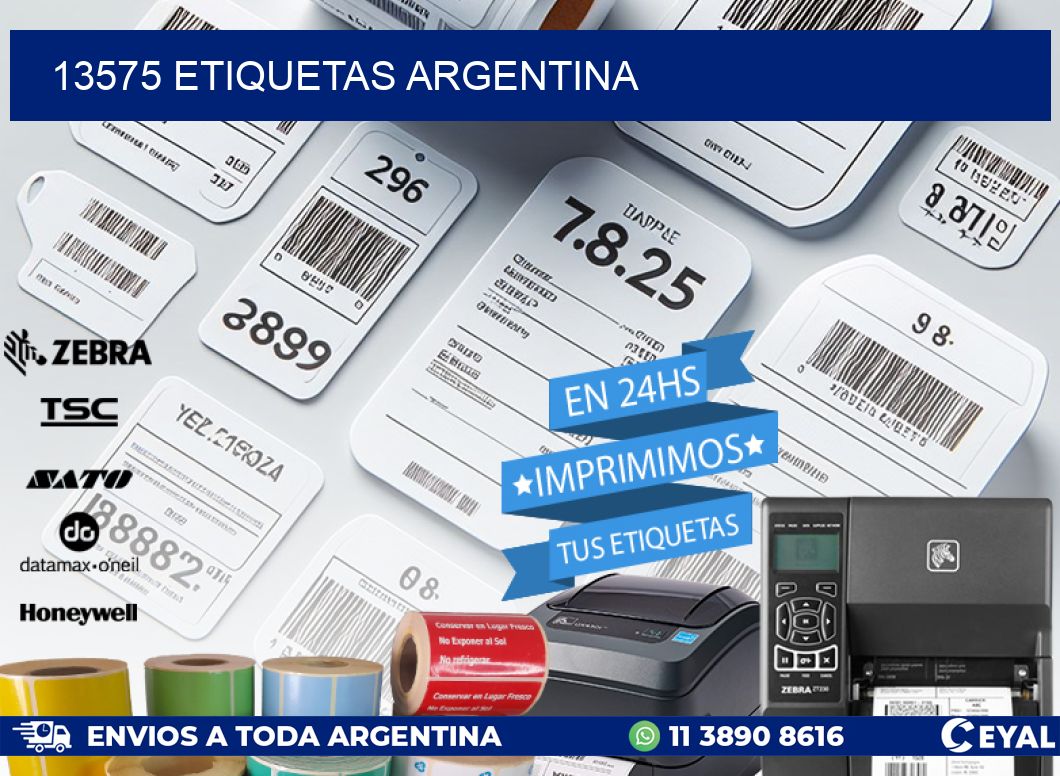 13575 ETIQUETAS ARGENTINA