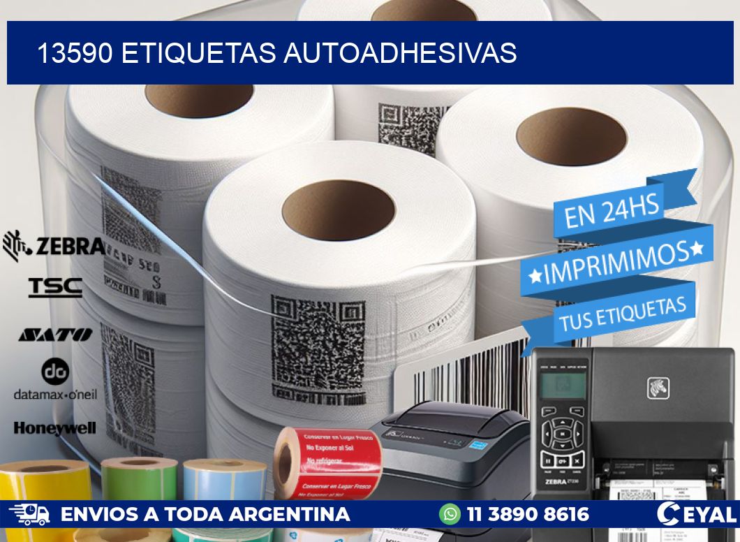 13590 ETIQUETAS AUTOADHESIVAS