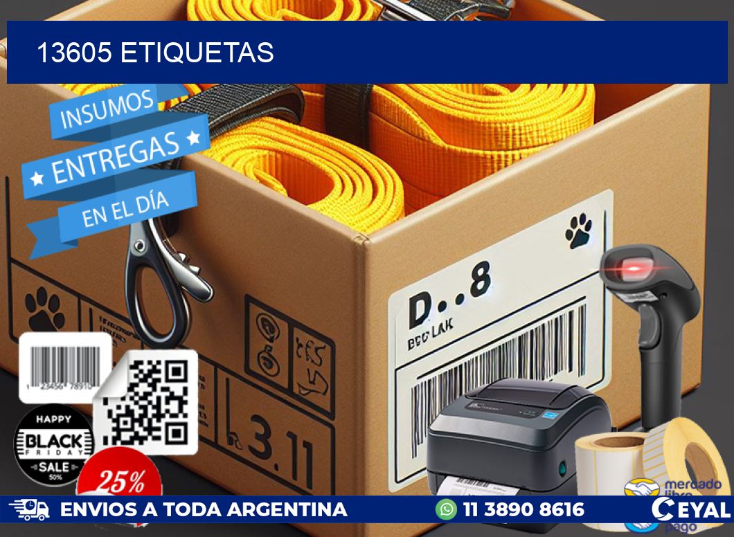 13605 ETIQUETAS