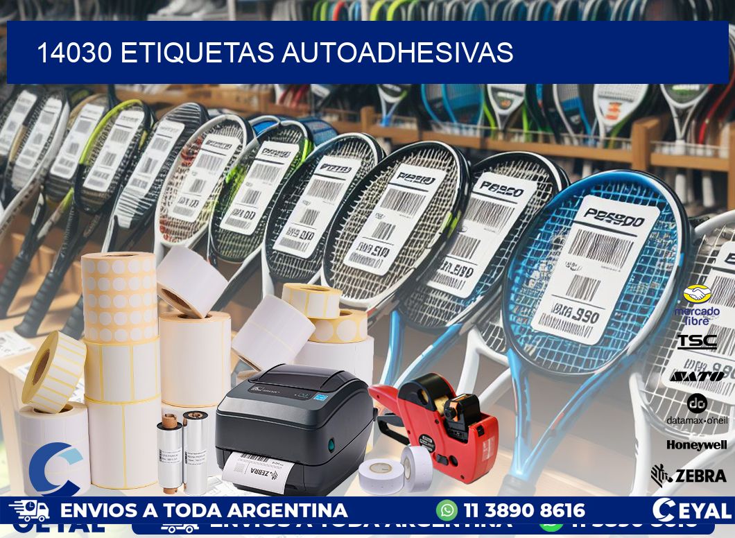 14030 ETIQUETAS AUTOADHESIVAS