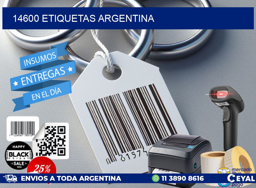 14600 ETIQUETAS ARGENTINA