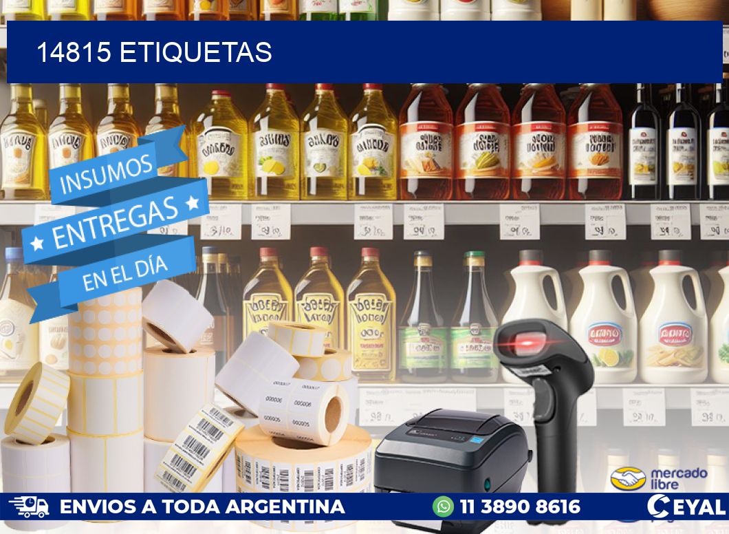 14815 ETIQUETAS