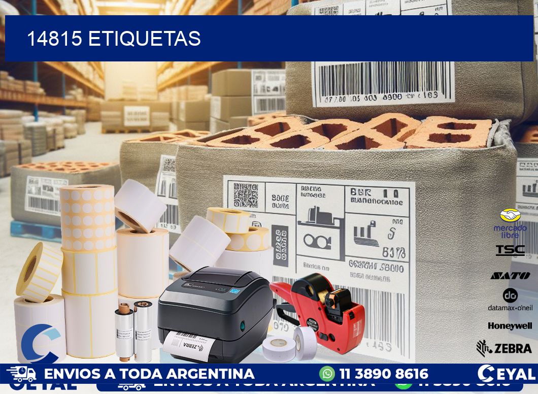 14815 ETIQUETAS