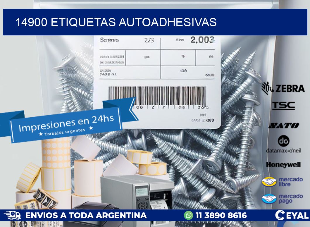14900 ETIQUETAS AUTOADHESIVAS