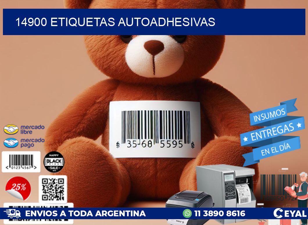 14900 ETIQUETAS AUTOADHESIVAS