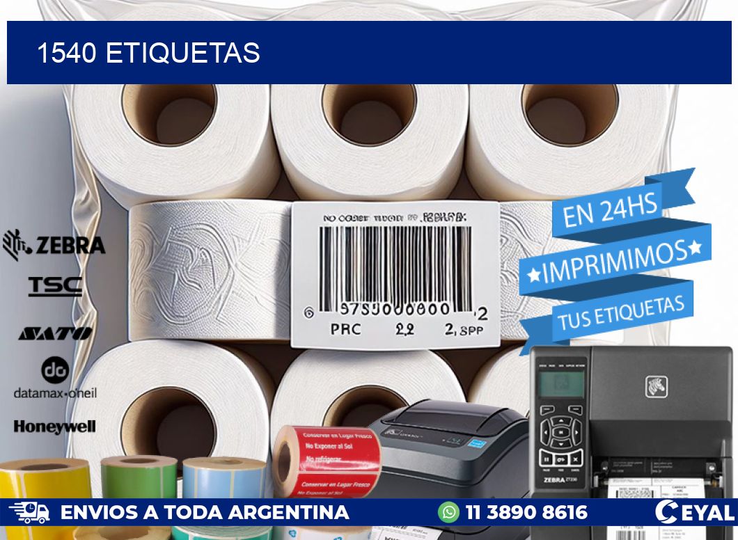 1540 ETIQUETAS