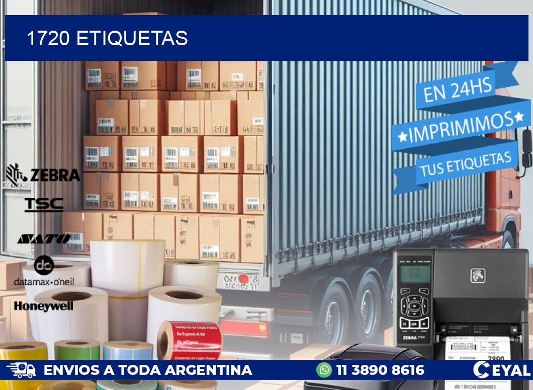 1720 ETIQUETAS
