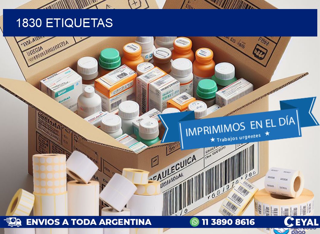 1830 ETIQUETAS