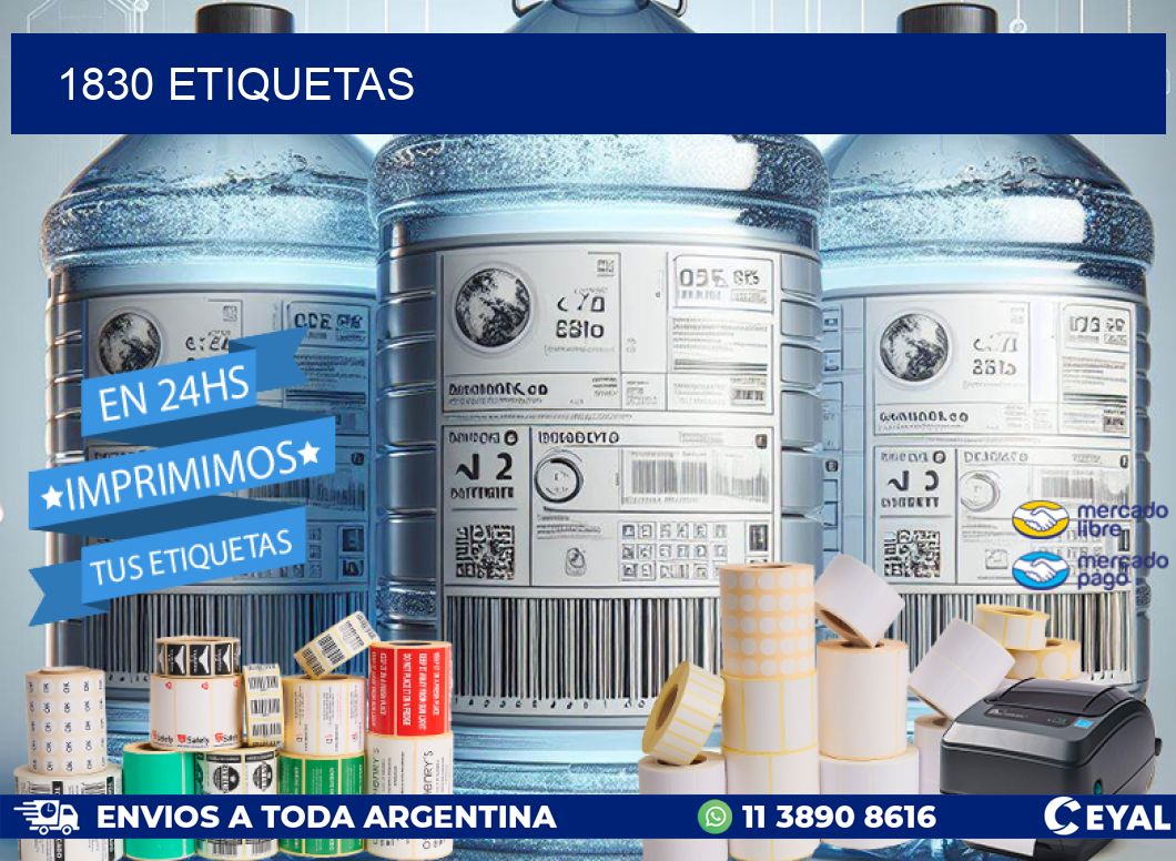 1830 ETIQUETAS