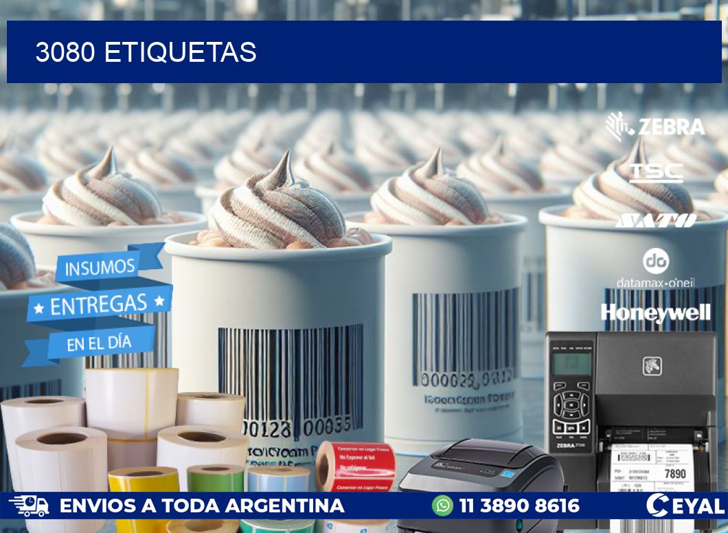 3080 ETIQUETAS