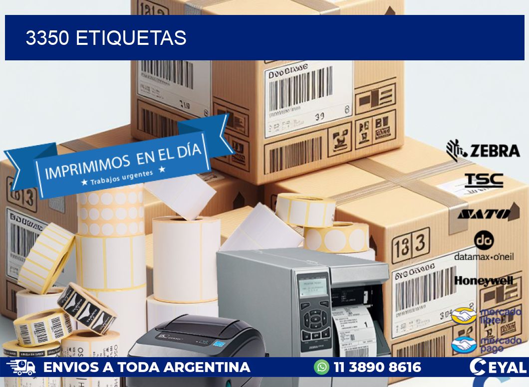 3350 ETIQUETAS