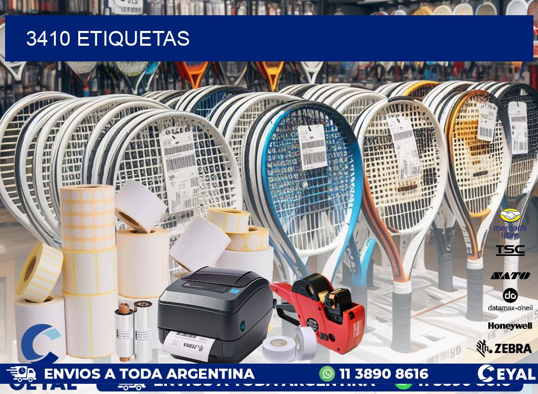 3410 ETIQUETAS